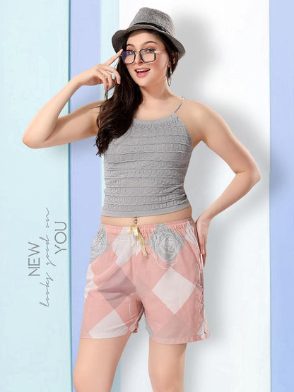 Premium Rayon Printed Women's Shorts For Casual Comfort