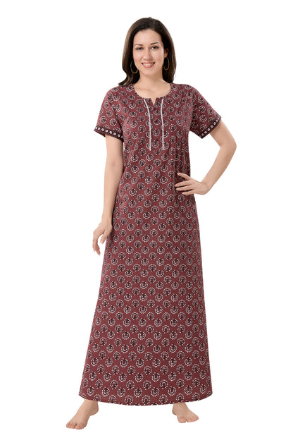 Women's Jaipuri Cotton Nighty