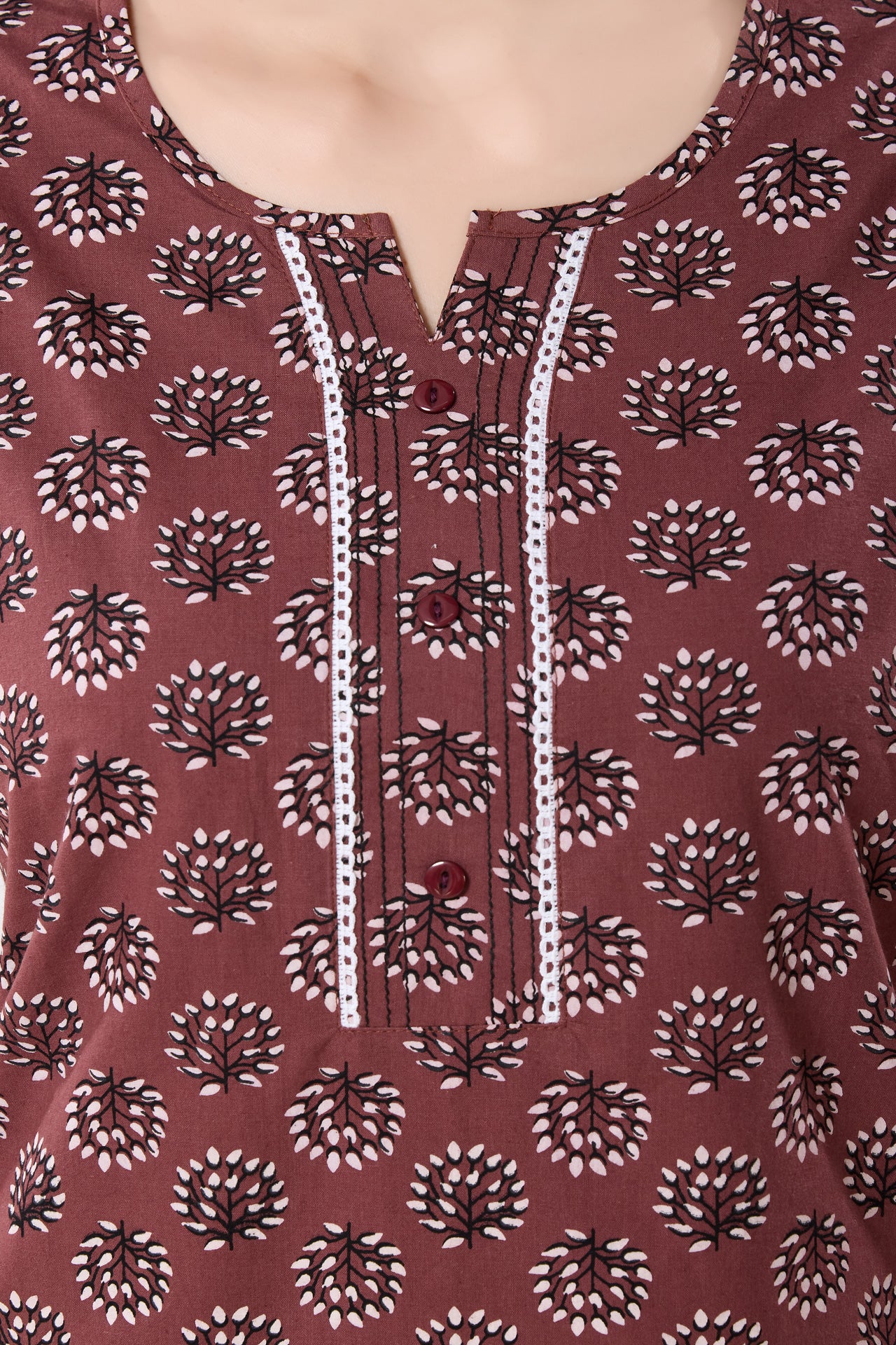 Women's Jaipuri Cotton Nighty