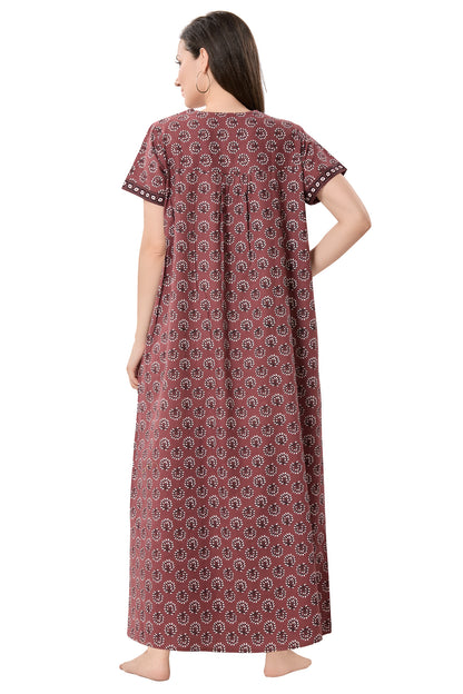 Women's Jaipuri Cotton Nighty