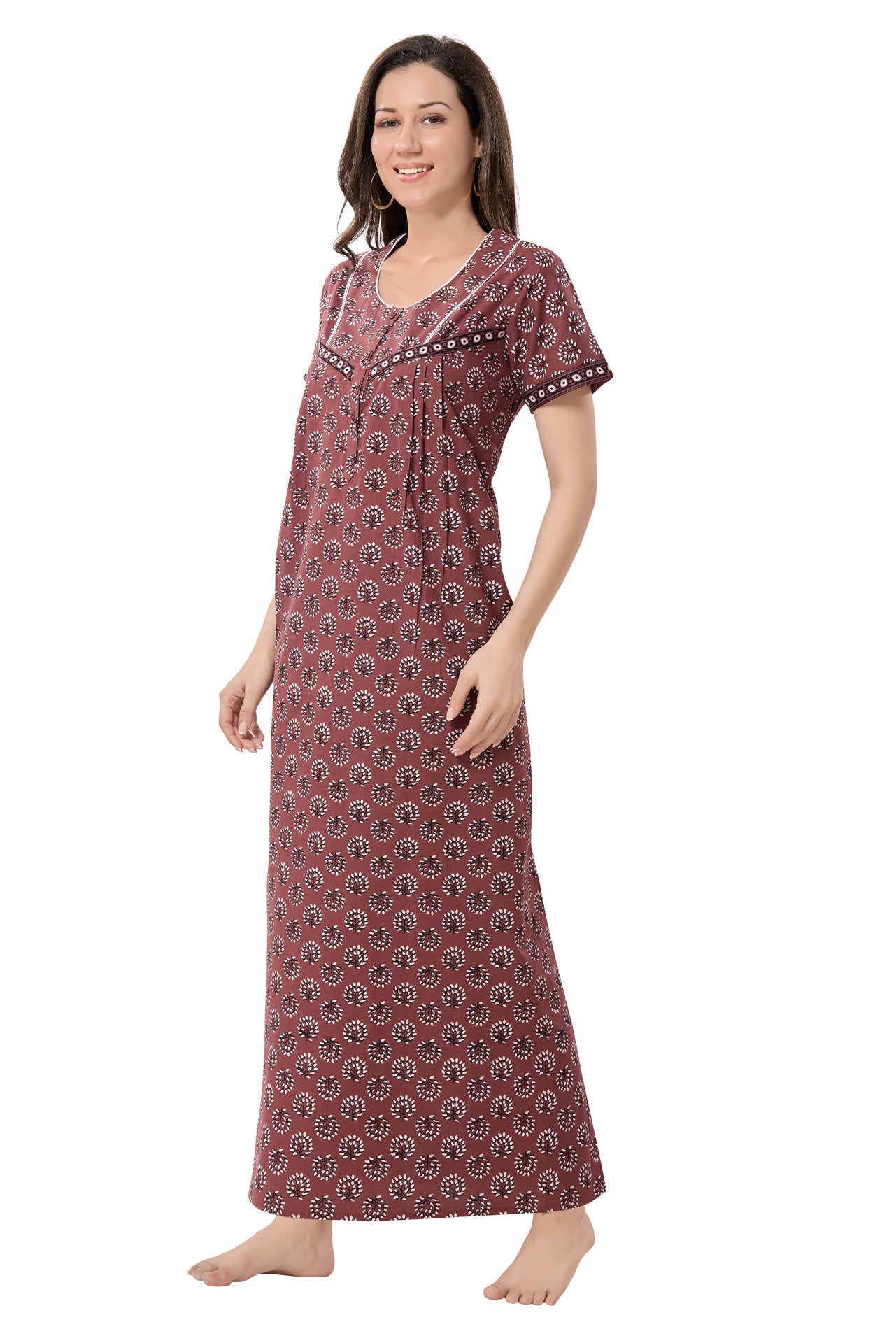 Women's Jaipuri Cotton Nighty