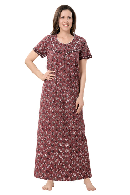 Women's Jaipuri Cotton Nighty
